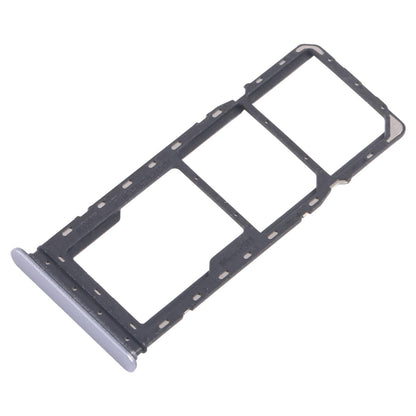 For Realme C65 4G RMX3910 10pcs Original SIM Card Tray + SIM Card Tray + Micro SD Card Tray (Blue)
