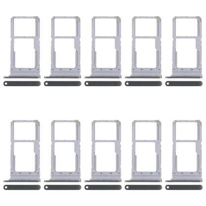 For Realme Narzo N65 5G CPH2639 10pcs Original SIM Card Tray + SIM Card Tray / Micro SD Card Tray (Dark Green)