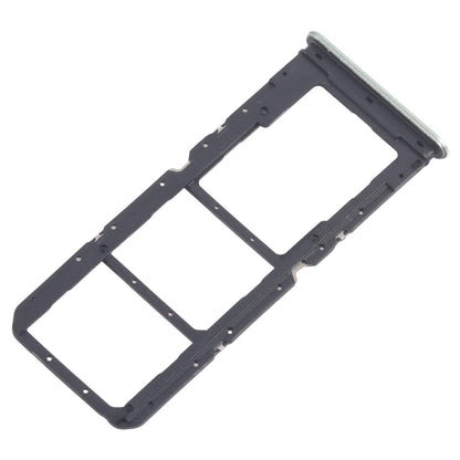 For Realme 12 Lite 4G 10pcs Original SIM Card Tray + SIM Card Tray + Micro SD Card Tray (Light Green)
