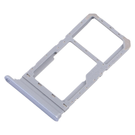 For Realme 12 4G RMX3871 10pcs Original SIM Card Tray + SIM Card Tray / Micro SD Card Tray (Blue)
