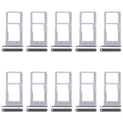For Realme 12 5G RMX3999 10pcs Original SIM Card Tray + SIM Card Tray / Micro SD Card Tray (Green)