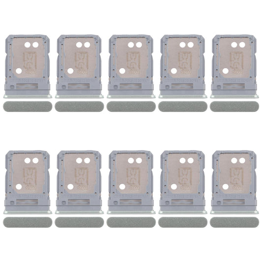 For Realme P1 RMX3870 10pcs Original SIM Card Tray + SIM Card Tray / Micro SD Card Trayy (Green)