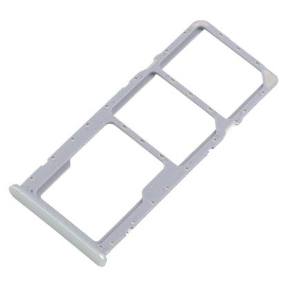 For Realme C63 4G 10pcs Original SIM Card Tray + SIM Card Tray + Micro SD Card Tray (Green)