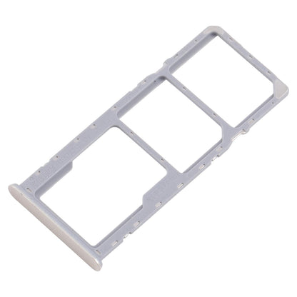 For Realme C61 4G RMX3939 RMX3930 10pcs Original SIM Card Tray + SIM Card Tray + Micro SD Card Tray (Gold)