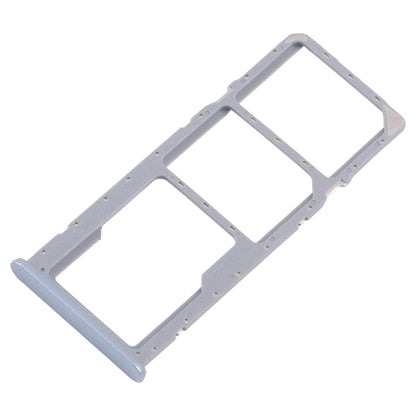 For Realme Narzo N63 4G 10pcs Original SIM Card Tray + SIM Card Tray + Micro SD Card Tray (Blue)