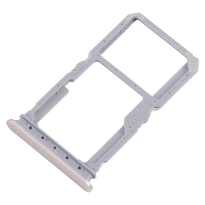For Realme 14x India 10pcs Original SIM Card Tray + SIM Card Tray / Micro SD Card Tray (Gold)