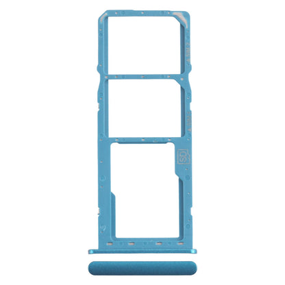 For Nokia 5.3 Original SIM Card Tray + SIM Card Tray + Micro SD Card Tray (Blue)