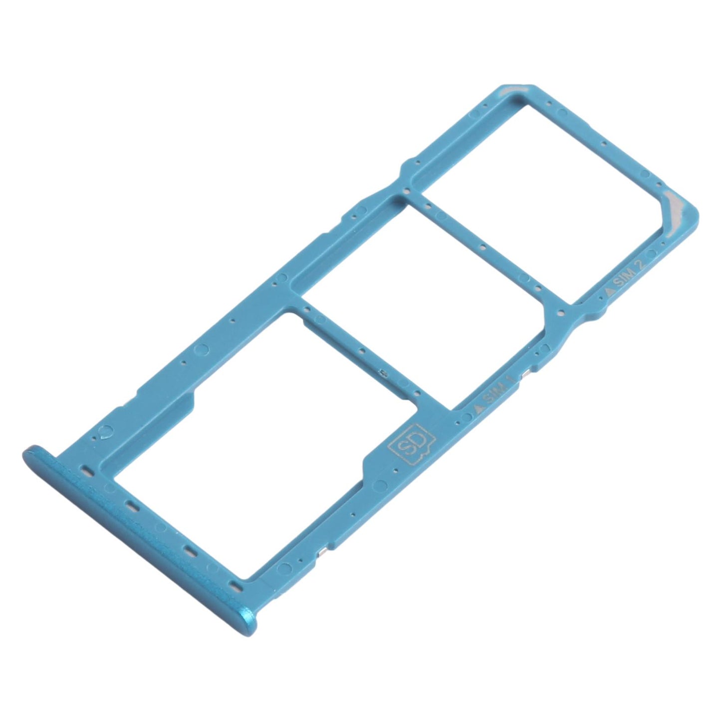 For Nokia 5.3 Original SIM Card Tray + SIM Card Tray + Micro SD Card Tray (Blue)