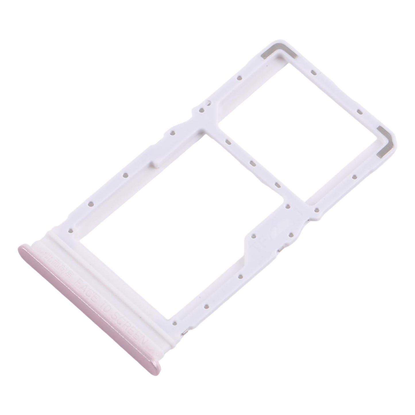 For Xiaomi Redmi 13 4G 10pcs SIM Card Tray + SIM Card Tray / Micro SD Card Tray (Pink)