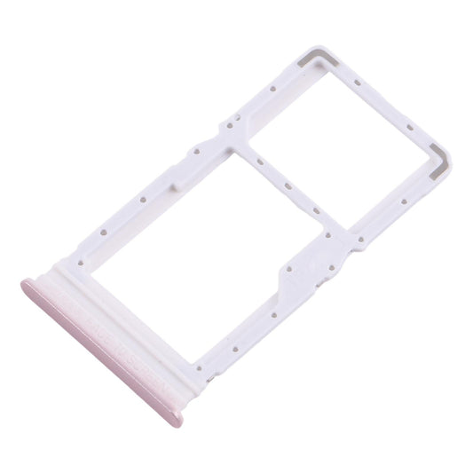 For Xiaomi Redmi 13 4G 10pcs SIM Card Tray + SIM Card Tray / Micro SD Card Tray (Pink)