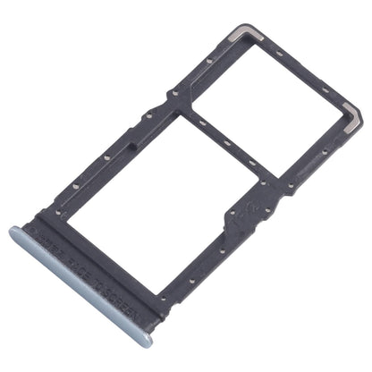 For Xiaomi Redmi 13 4G 10pcs SIM Card Tray + SIM Card Tray / Micro SD Card Tray (Blue)