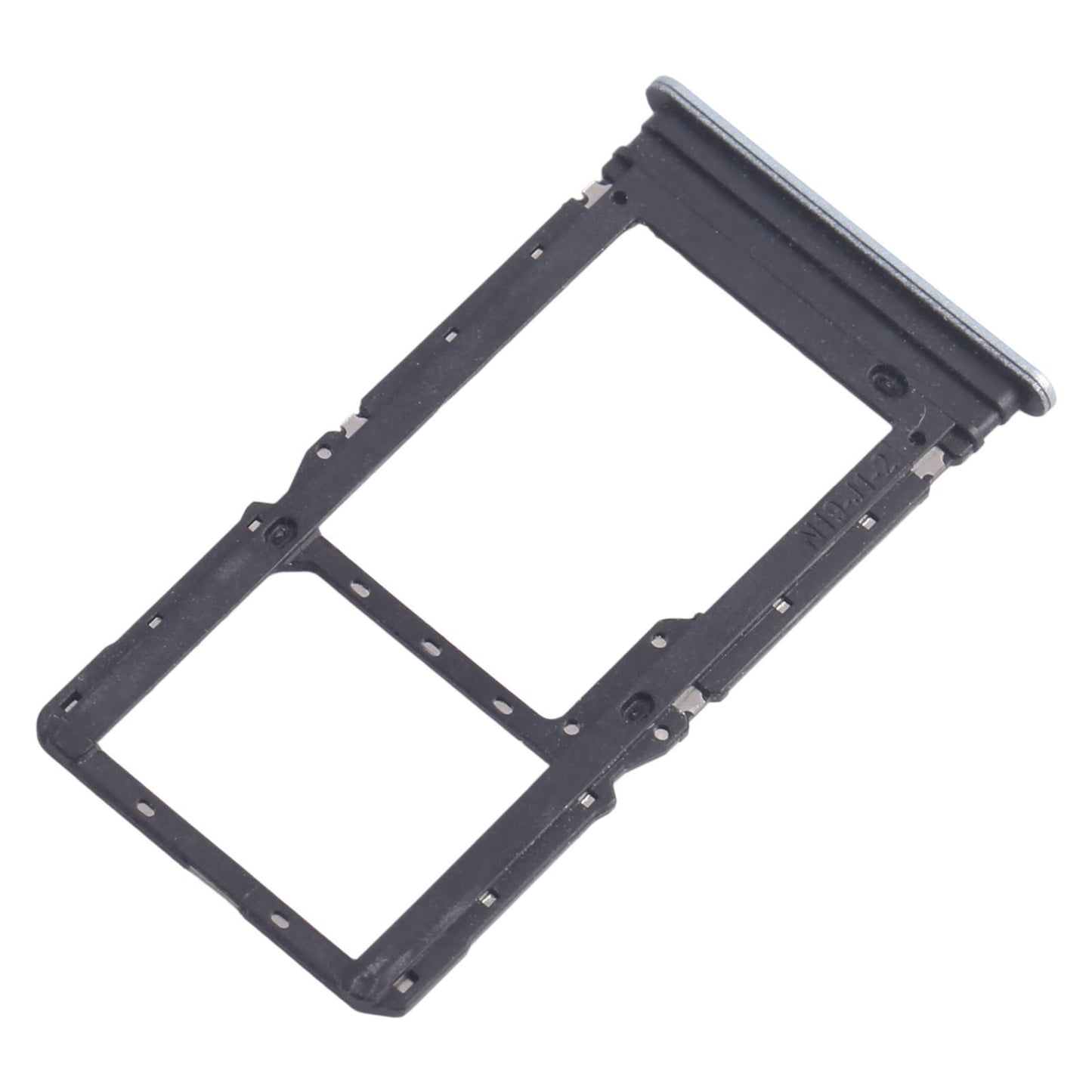 For Xiaomi Redmi 13 4G 10pcs SIM Card Tray + SIM Card Tray / Micro SD Card Tray (Blue)