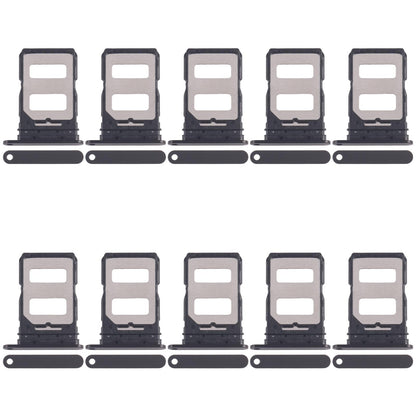 For Xiaomi 14 Civi 10pcs SIM Card Tray + SIM Card Tray (Black)