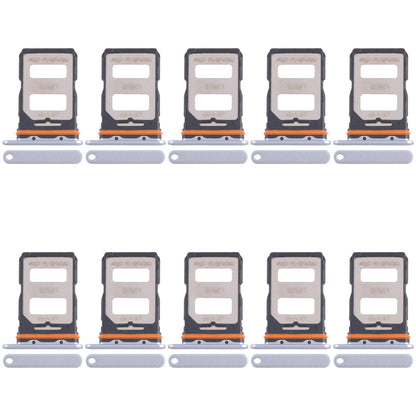 For Xiaomi 14 Civi 10pcs SIM Card Tray + SIM Card Tray (Blue)