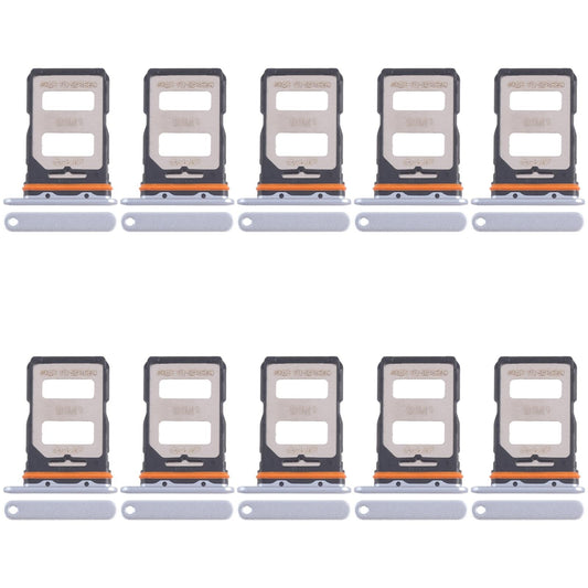 For Xiaomi 14 Civi 10pcs SIM Card Tray + SIM Card Tray (Blue)