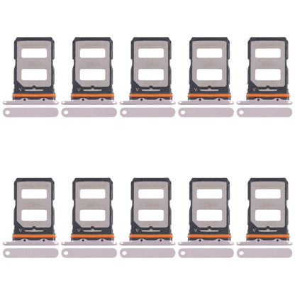 For Xiaomi Civi 4 Pro 10pcs SIM Card Tray + SIM Card Tray (Gold)