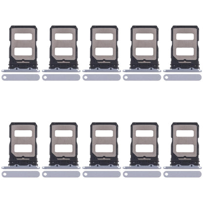 For Xiaomi Civi 4 Pro 10pcs SIM Card Tray + SIM Card Tray (Blue)