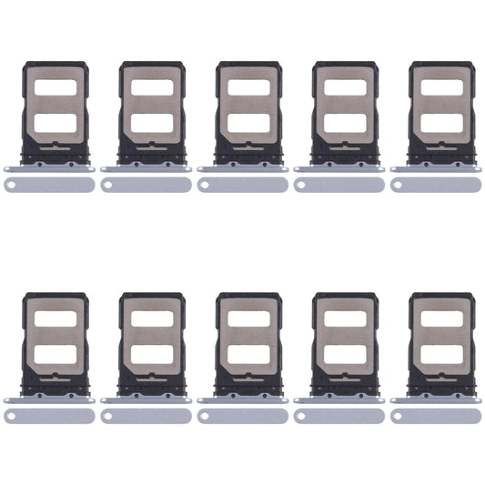 For Xiaomi Civi 4 Pro 10pcs SIM Card Tray + SIM Card Tray (Blue)