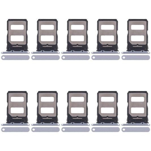 For Xiaomi Civi 4 Pro 10pcs SIM Card Tray + SIM Card Tray (Blue)