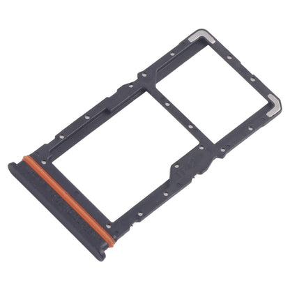 For Xiaomi Redmi Note 13R 10pcs SIM Card Tray + SIM Card Tray / Micro SD Card Tray (Black)