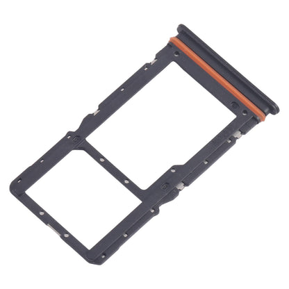 For Xiaomi Redmi Note 13R 10pcs SIM Card Tray + SIM Card Tray / Micro SD Card Tray (Black)
