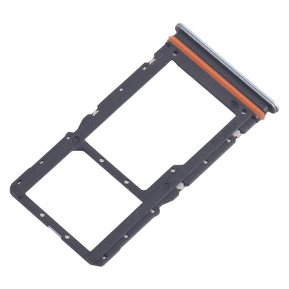 For Xiaomi Redmi Note 13R 10pcs SIM Card Tray + SIM Card Tray / Micro SD Card Tray (Blue)