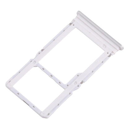 For Xiaomi Redmi Note 13R 10pcs SIM Card Tray + SIM Card Tray / Micro SD Card Tray (Silver)