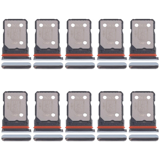 For Xiaomi Redmi A3 Pro 10pcs SIM Card Tray + SIM Card Tray (Blue)