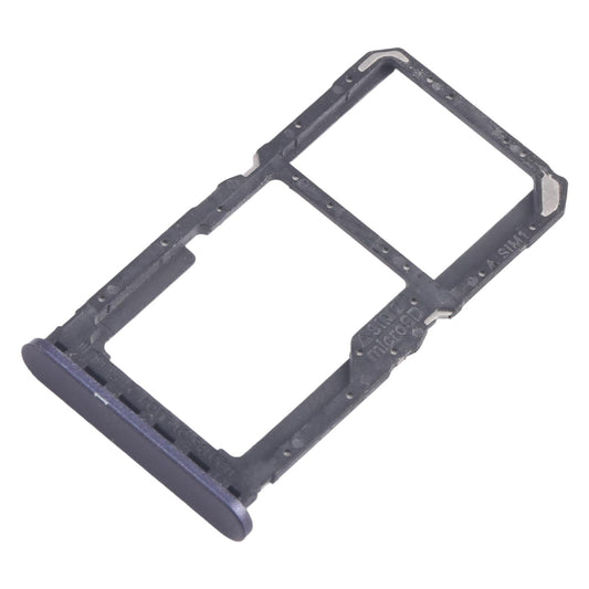 For Xiaomi Redmi A3x 10pcs SIM Card Tray + SIM Card Tray / Micro SD Card Tray (Black)