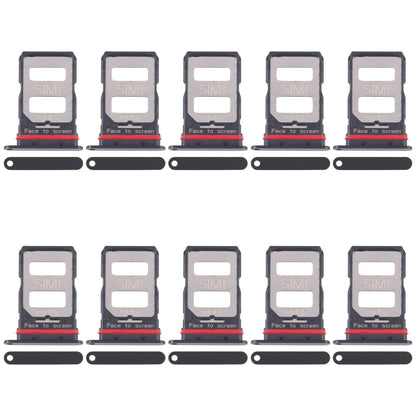 For Xiaomi Redmi K70 Pro 10pcs SIM Card Tray + SIM Card Tray (Black)