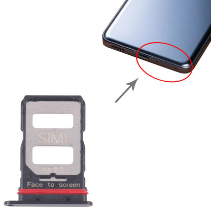 For Xiaomi Redmi K70 Pro 10pcs SIM Card Tray + SIM Card Tray (Black)