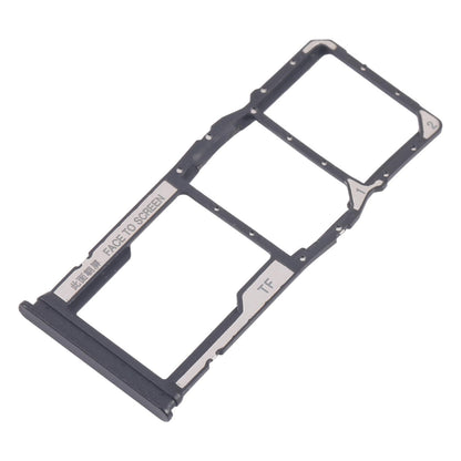 For Xiaomi Redmi 13C 5G 10pcs SIM Card Tray + SIM Card Tray + Micro SD Card Tray (Black)