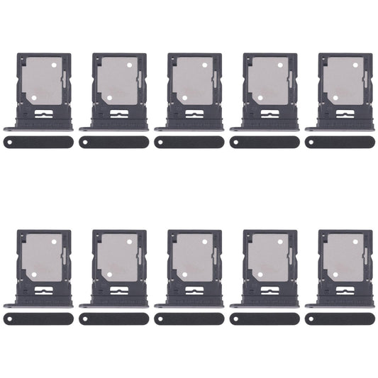 For Xiaomi Redmi Note 14 4G 10pcs SIM Card Tray + SIM Card Tray (Black)