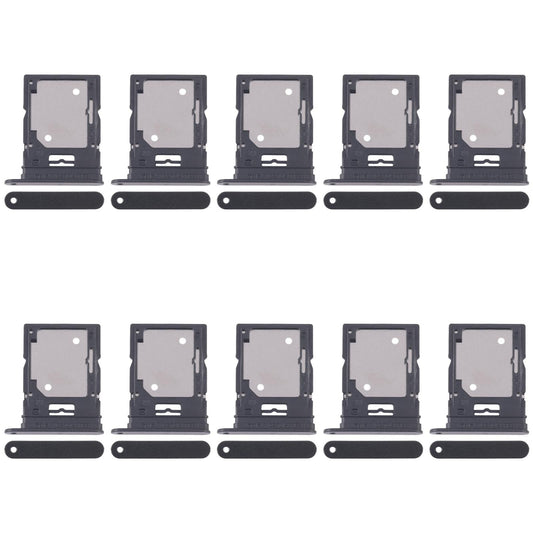 For Xiaomi Redmi Note 14 4G 10pcs SIM Card Tray + SIM Card Tray (Black)