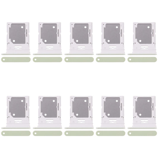 For Xiaomi Redmi Note 14 4G 10pcs SIM Card Tray + SIM Card Tray (Green)