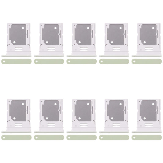 For Xiaomi Redmi Note 14 4G 10pcs SIM Card Tray + SIM Card Tray (Green)