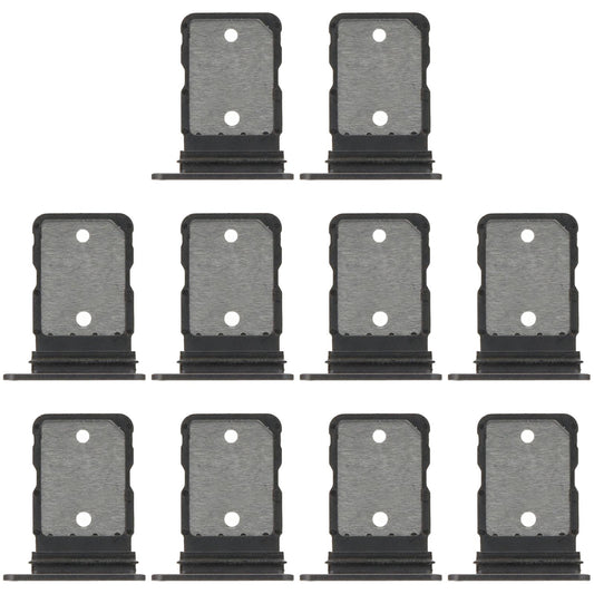 For Google Pixel 9 Pro Fold 10pcs SIM Card Tray (Black)