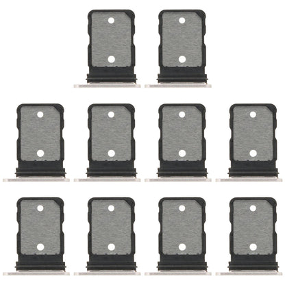 For Google Pixel 9 Pro Fold 10pcs SIM Card Tray (White)