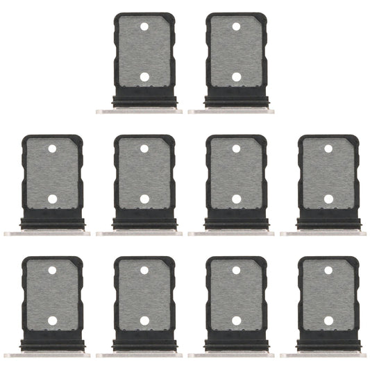 For Google Pixel 9 Pro Fold 10pcs SIM Card Tray (White)