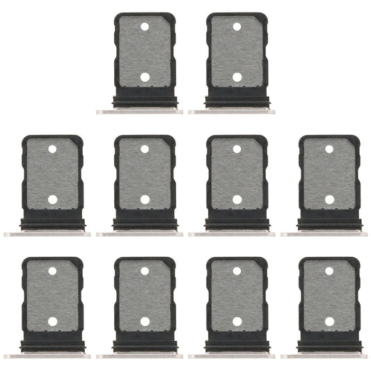 For Google Pixel 9 Pro Fold 10pcs SIM Card Tray (White)
