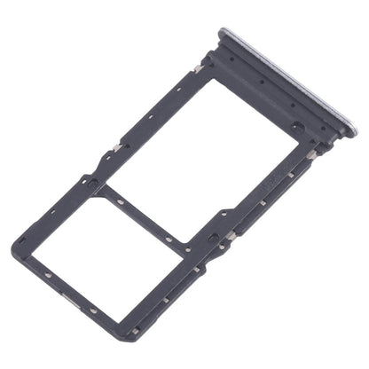 For Xiaomi Redmi 15 5G 10pcs SIM Card Tray + SIM Card Tray / Micro SD Card Tray (Silver)