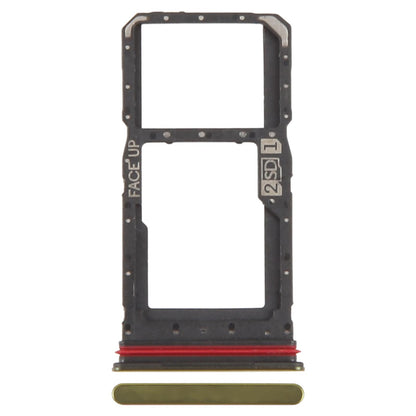For Motorola Moto G86 Original SIM Card Tray + SIM Card Tray / Micro SD Card Tray (Gold)
