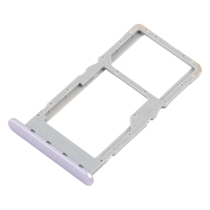 For OPPO A78 5G CPH2483 CPH2495 10pcs SIM Card Tray + SIM Card Tray / Micro SD Card Tray (Purple)