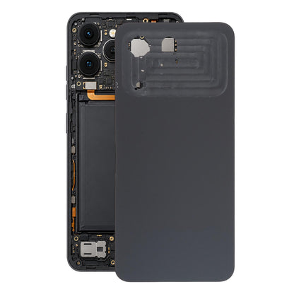For Tecno Spark 40 4G KM5 Original Battery Back Cover(Black)