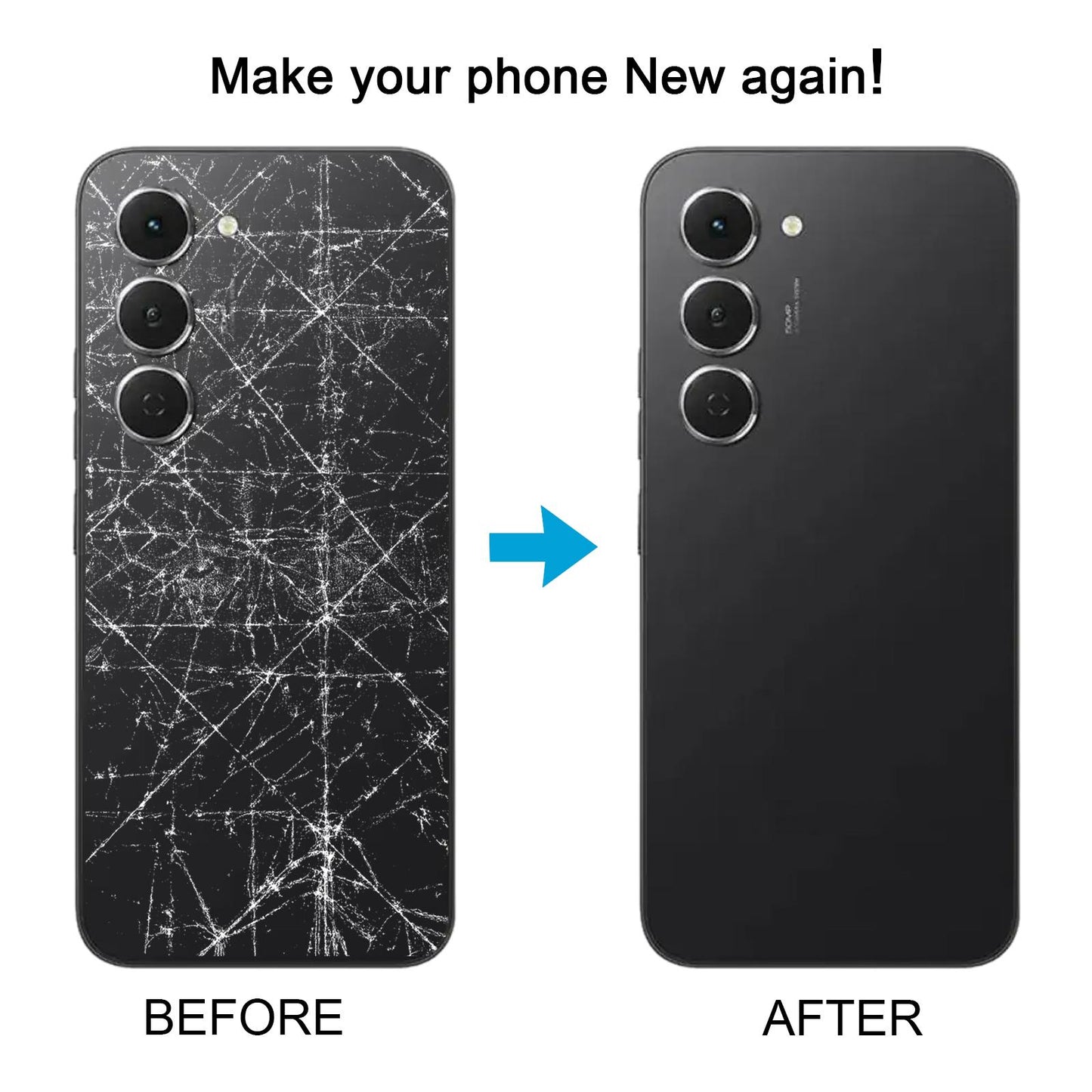 For Tecno Spark 40 Pro KM6 Original Battery Back Cover(Green)