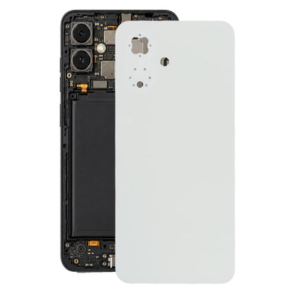 For Tecno Pop 10 Original Battery Back Cover(White)