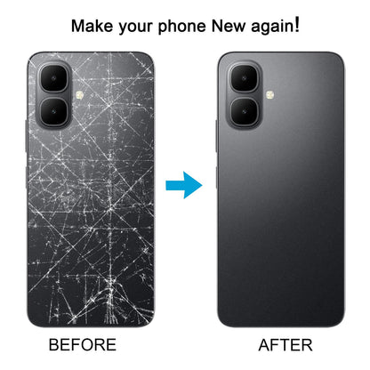 For Infinix Smart 10 X6725 Original Battery Back Cover(Black)