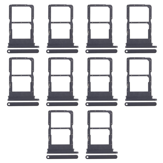 For Huawei Enjoy 60 Pro 10pcs Original SIM Card Tray + SIM Card Tray (Black)