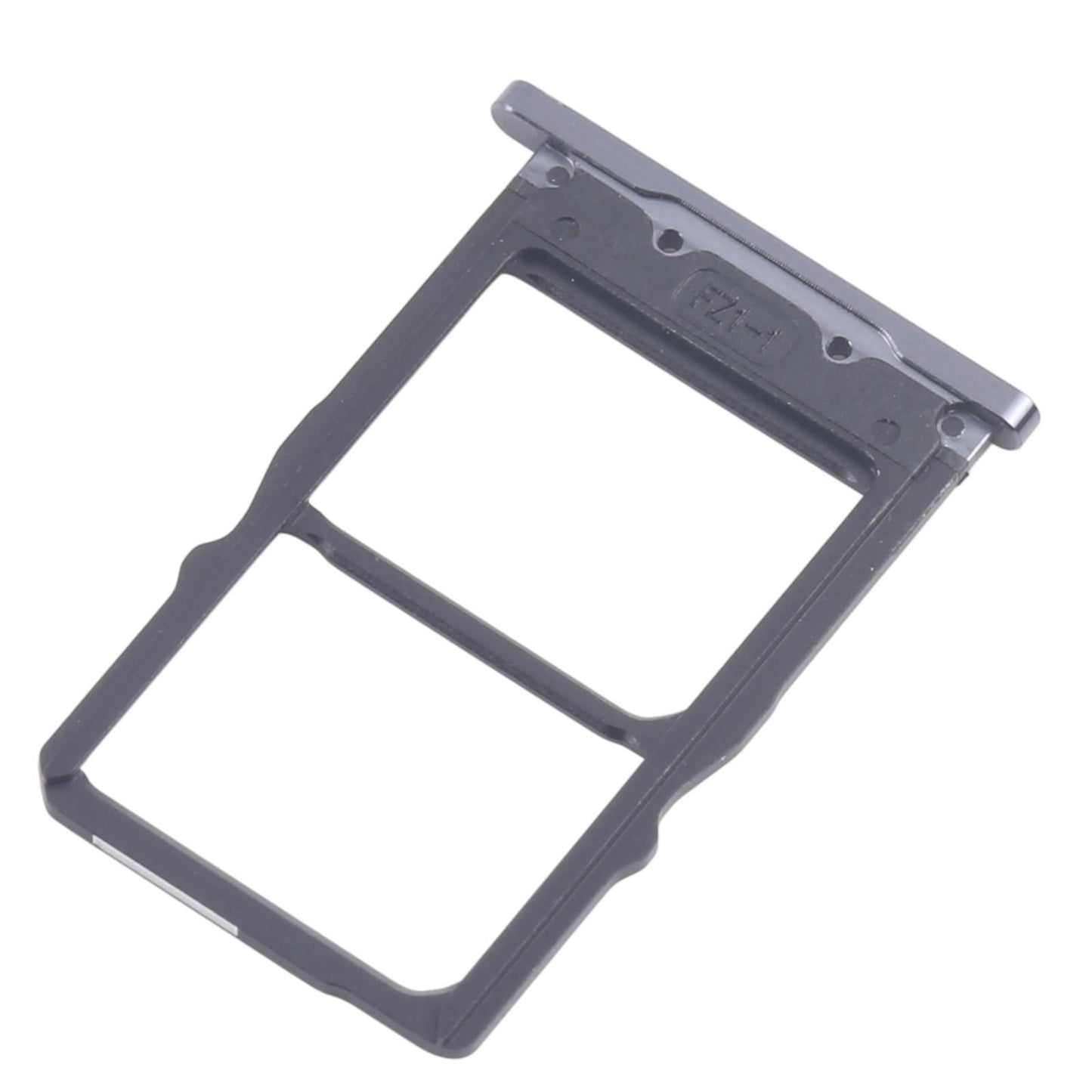 For Huawei Mate X2 10pcs Original SIM Card Tray + NM Card Tray (Black)