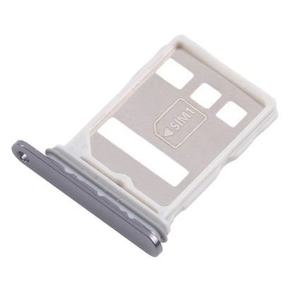 For Huawei P60 10pcs Original SIM Card Tray + NM Card Tray (Black)